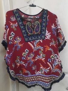 Floral Embroidered Top