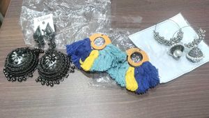 Pair Of 3 Earrings