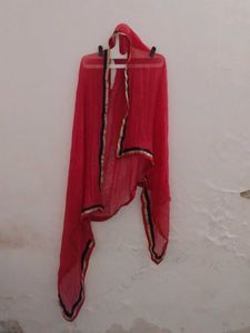 Red Dupatta