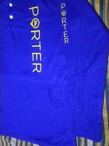 Porter Blue Polo Shirt-L