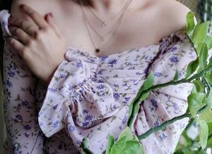 Heart Neck Beautiful Dress