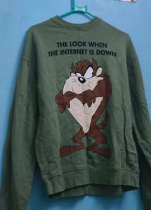 Cartoon Graphic Sweatshirt
