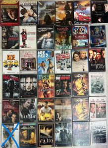 Movie DVD Collection. 250 per DV