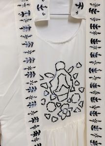 off-white kurta set