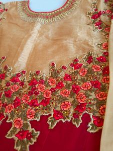 Heavy Embroidered Gown
