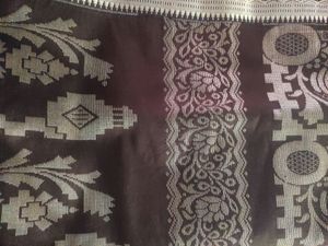 Woven Banarsi Blend , Pure Cotton Saree (
