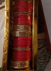 Pure Red Punjabi Chuuda