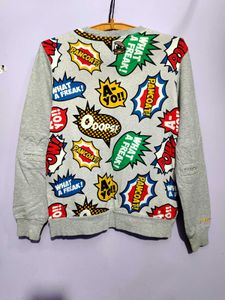 Pancoat Sweatshirt Grey Size S