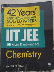 IIT JEE Chemistry - Solved Papers