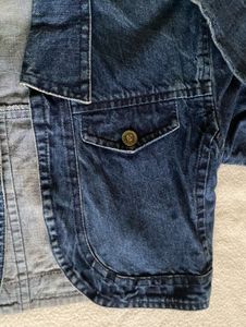 Denim Cropped Jacket