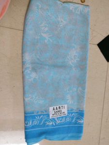 Elegant Blue Saree