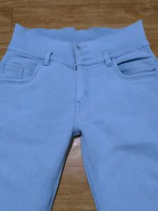 Sky Blue Skinny Jeans