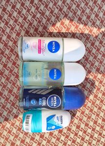 Nivea & Rexona Deodorant Roll-Ons
