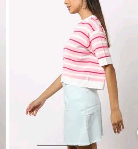 Striped Pink T-Shirt