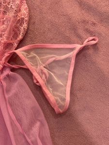 NET LINGERIE WITH GBSTRING