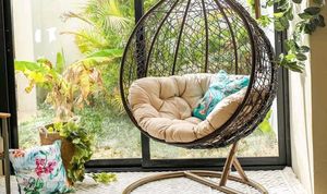 Swing Chair Hammock Round Cushion Seat