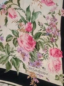Vintage Yves Saint Laurent Silk Scarf/Bandana