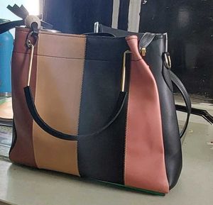 Colorblock Handbag