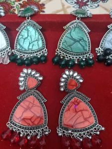 Statement Drop Earrings