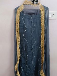 Grey Plazzo Suit For Women