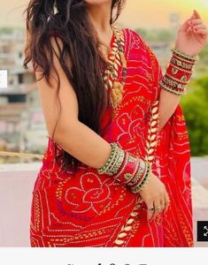 New Red Saree