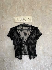 Mesh Black Pinteresty Top