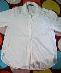 White Button-Down Shirt