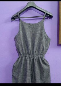 Fabulous Grey Jumpsuit For Girls And Women&#39;s