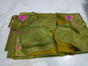 Silk Saree And Blouse
