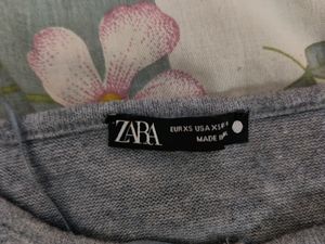Zara Knit Cropped Sweater