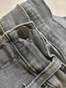 Gray Denim Jeans