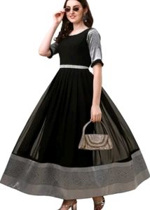 Black Ethnic Gown