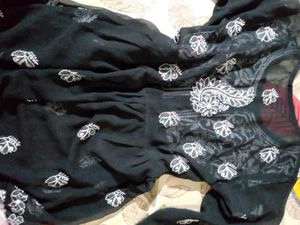 Chikankari Mirror Worked Short Kurti 🖤
