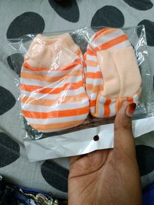 New Baby Shoes With Socks Set