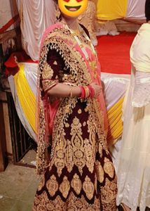 Designer Lahenga Choli With Net Dupatta