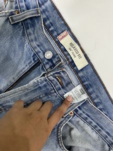 Levis Relaxed Straight Fit Blue Jeans