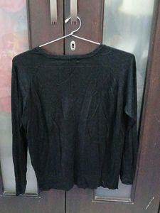 Zara Knit Black Sweater - S Size