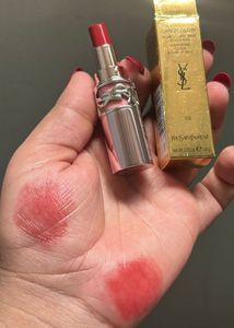 YSL Loveshine Rogue Highshine caring Lipstic