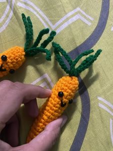 Crochet Carrot Duo
