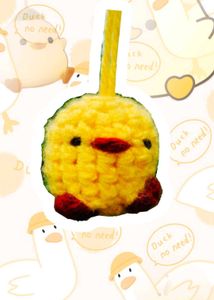 ✨️🌻Cute Crochet Duck Charm🌻✨️