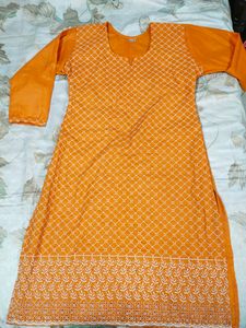 Orange Kurti 🧡