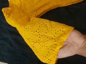 HAKOBA YELLOW KURTA