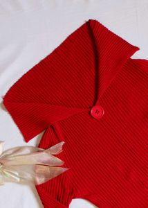Red Off Shoulder Top