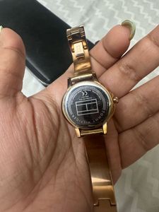 Tommy Hilfiger Quartz Analog Rose Gold Dial Metal
