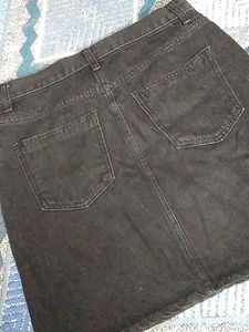 Denim Mini Skirt