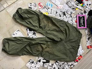 Bershka Olive Green Cargo Pants