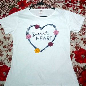 Daily Wear T-shirt With Printed Design