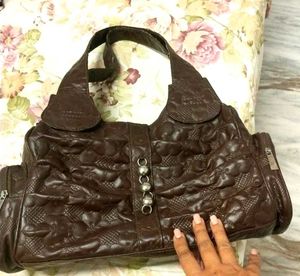 Brown Leather Handbag