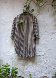 Vintage Plaid Short Sleeve