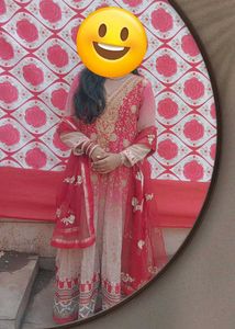 Elegant Embroidered Indian Outfit